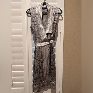 ANTONIO MELANI Silk Wrap Dress Size 4